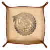 Gator Stamped Leather Lee Catch All