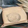 Gator Stamped Leather Lee Catch All