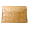 Gator Stamped Leather Mills Cardholder