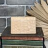 Gator Stamped Leather Mills Cardholder