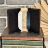 Gator Stamped Leather Mills Cardholder