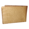 Gator Stamped Leather Princeton Bifold Wallet