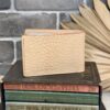 Gator Stamped Leather Princeton Bifold Wallet