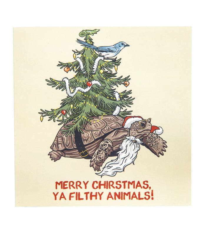 Santa Seth Christmas Card by Freehand Goods | V. Steiner Art