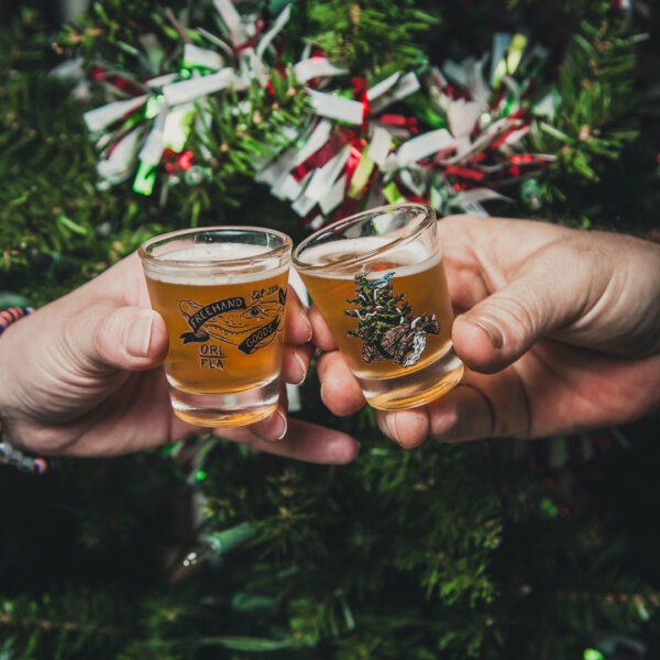 Santa Seth Shot Glass