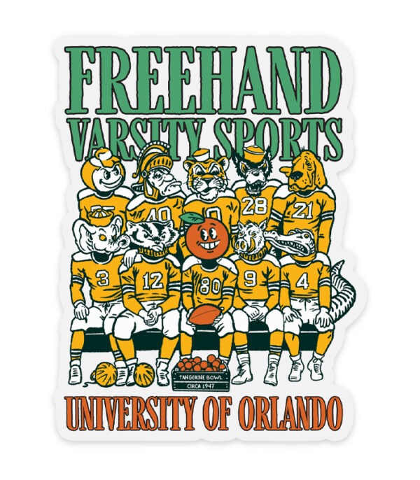 Varsity Sports Clear Sticker