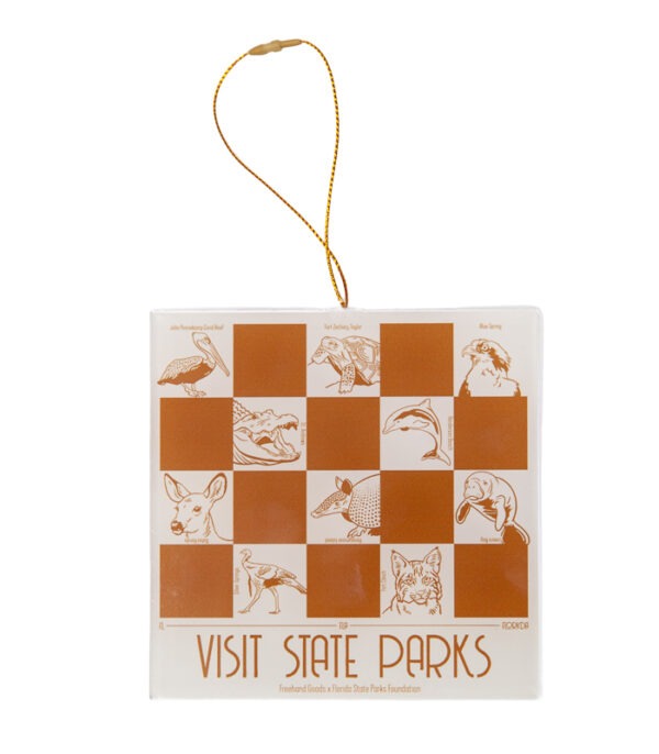 Visit State Parks Acrylic Ornament