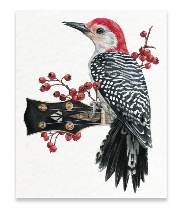 Bluegrass Woodstock Art Print