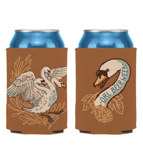 Swan Koozie
