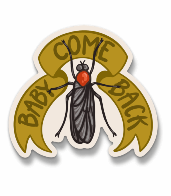 Baby Come Back Sticker