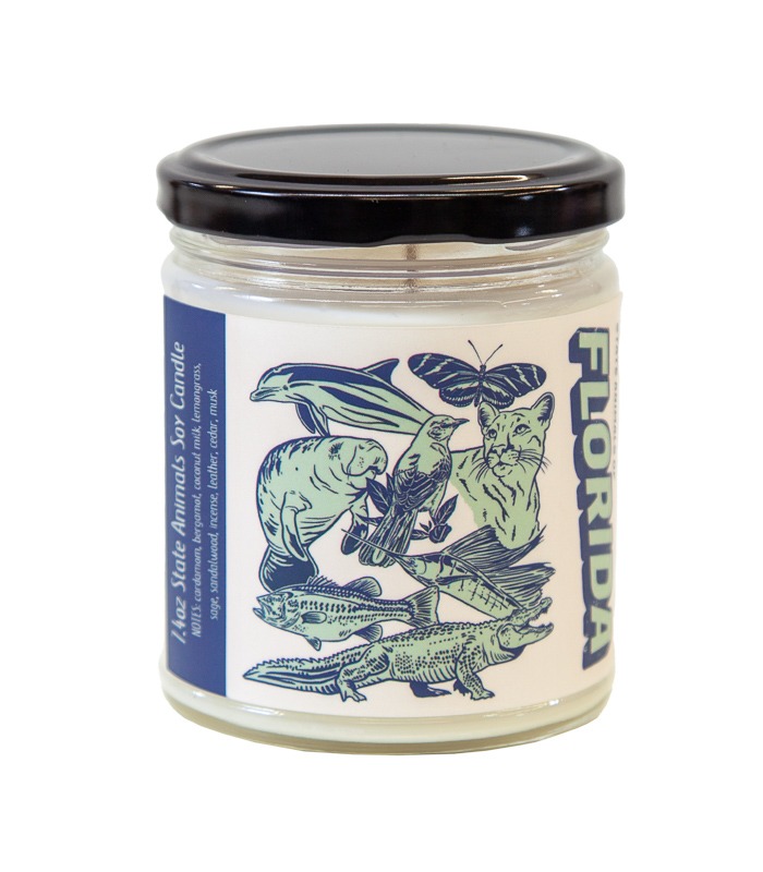 State Animals Soy Candle