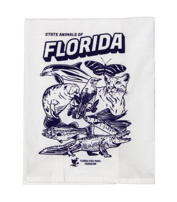 State Animals Tea Towel