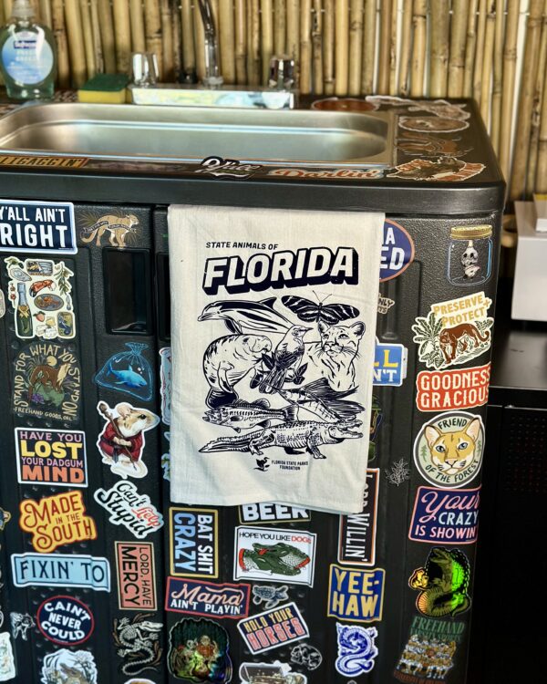 State Animals Tea Towel