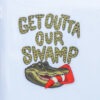 Outta Our Swamp Clear Bumper Sticker