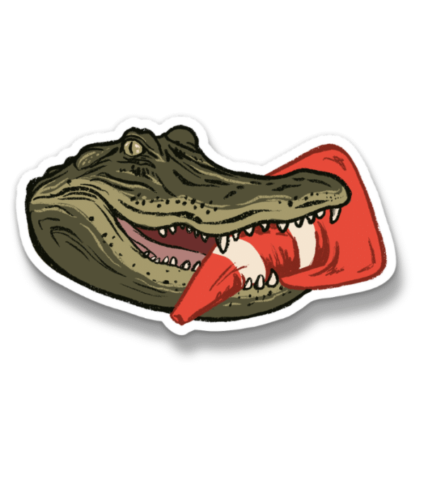 Outta Our Swamp Sticker