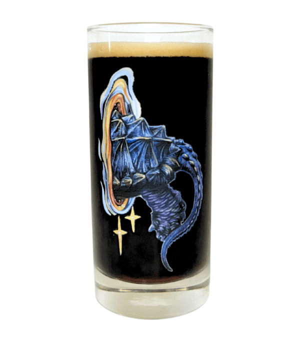 Alligator Snapping Turtle Highball Glass