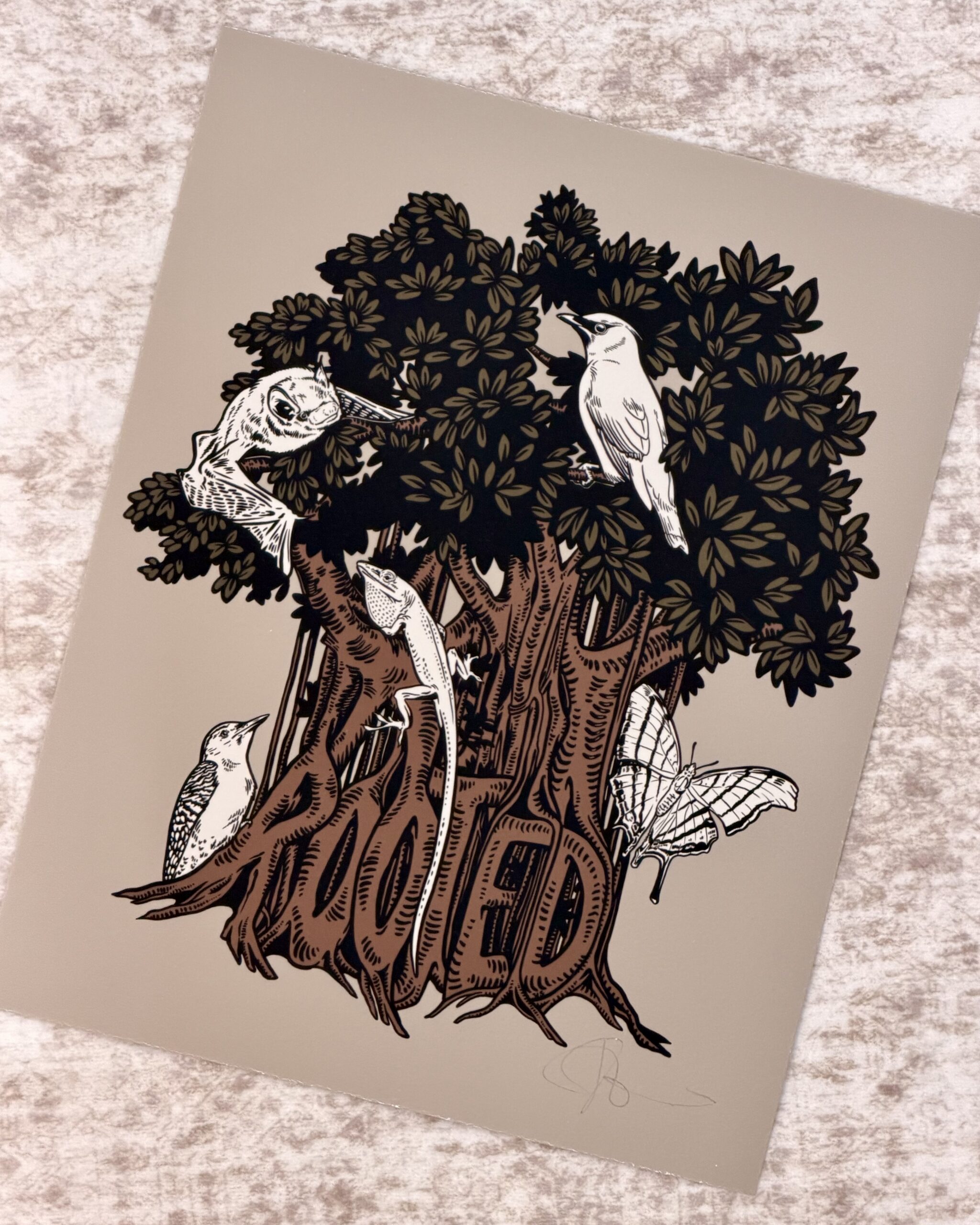 Rooted Art Print