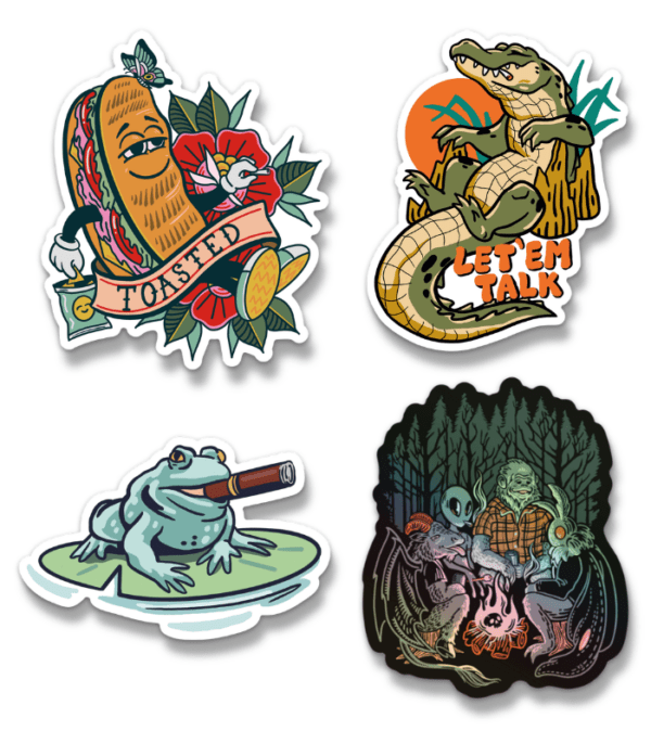 Toasted Sticker Pack