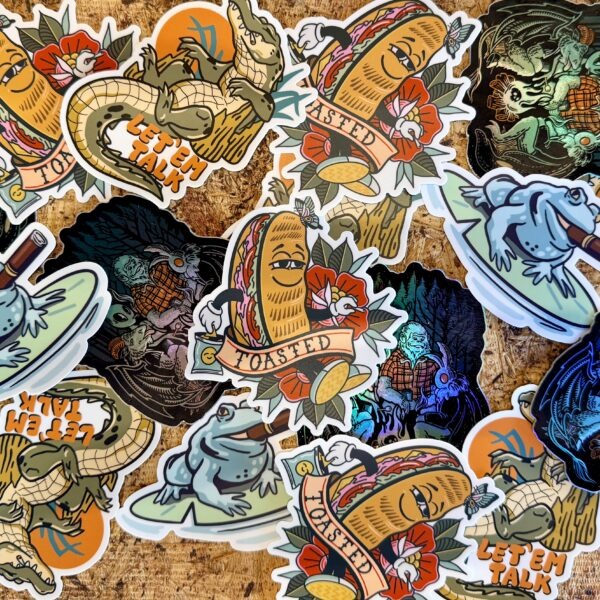 Toasted Sticker Pack