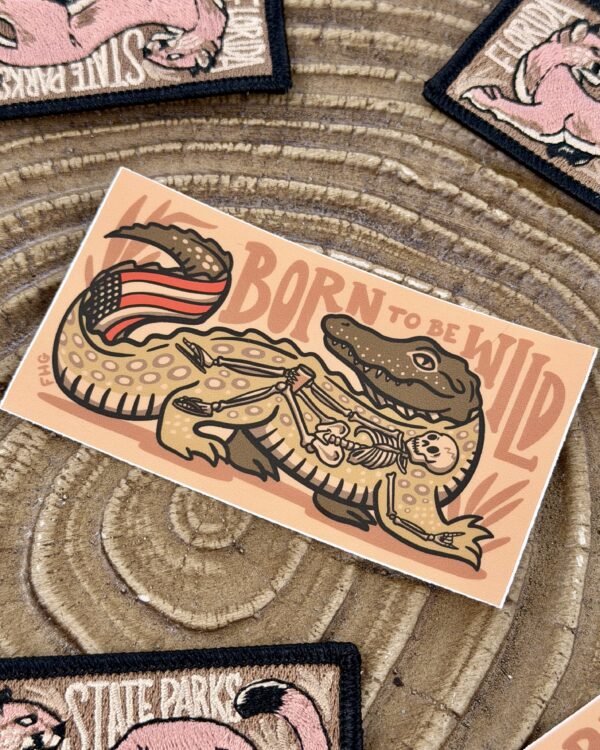 Born To Be Wild Sticker