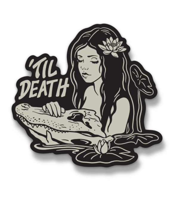 Mother & Gator Sticker