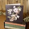 Opossums in the Dogwood Greeting Card
