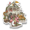 Animal House Sticker