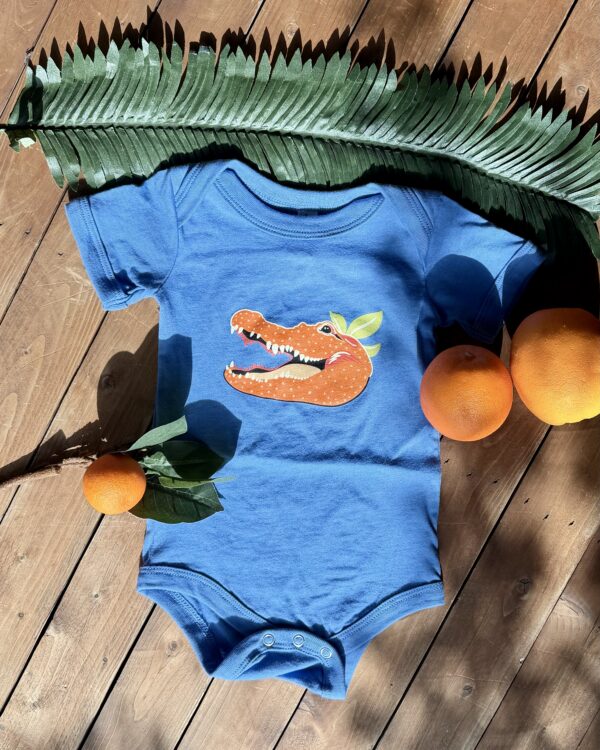 Orange & Blue Onesie