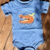 Orange & Blue Onesie