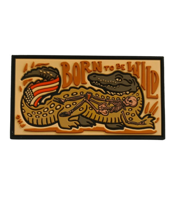 Born To Be Wild Silicone Patch