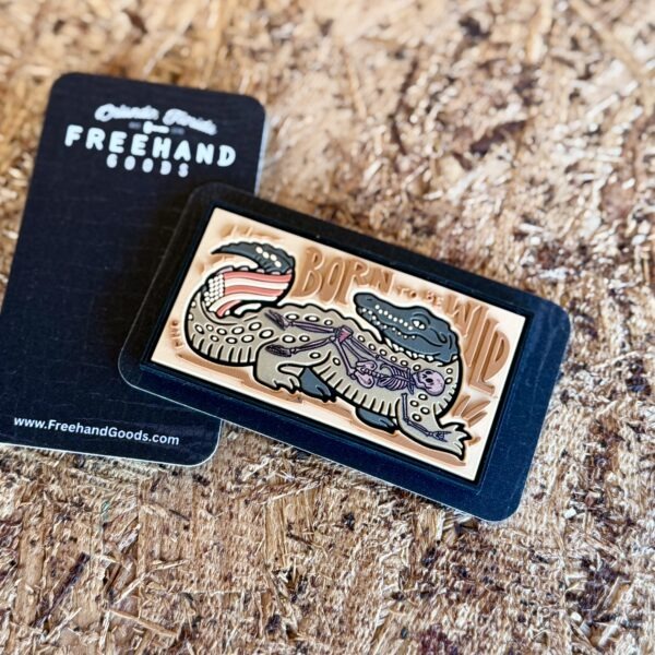 Born To Be Wild Silicone Patch