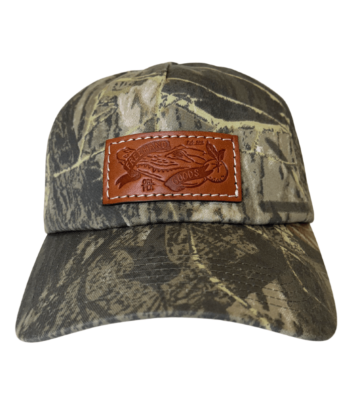 Camo 5 Panel Hat