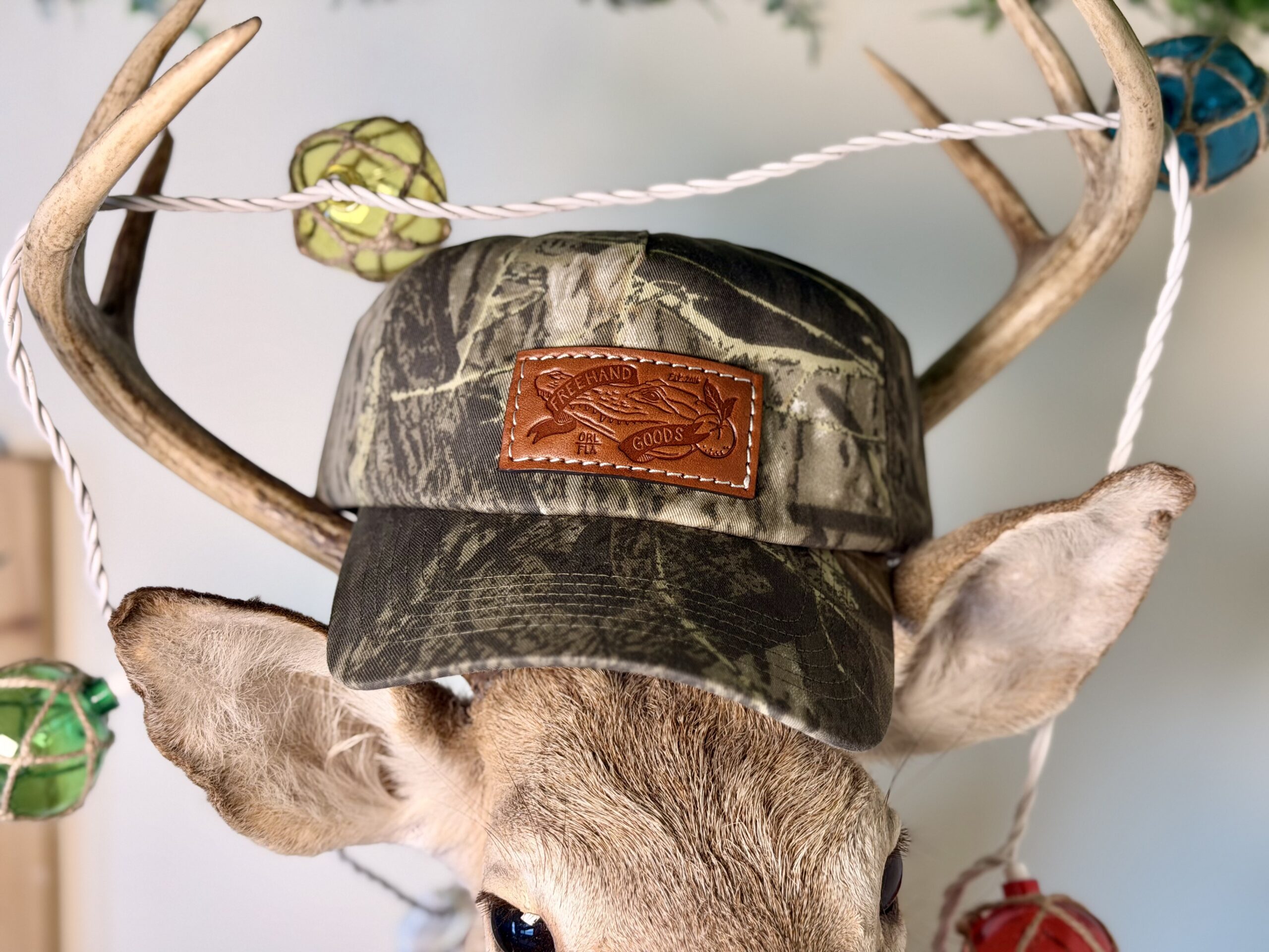 Camo 5 Panel Hat