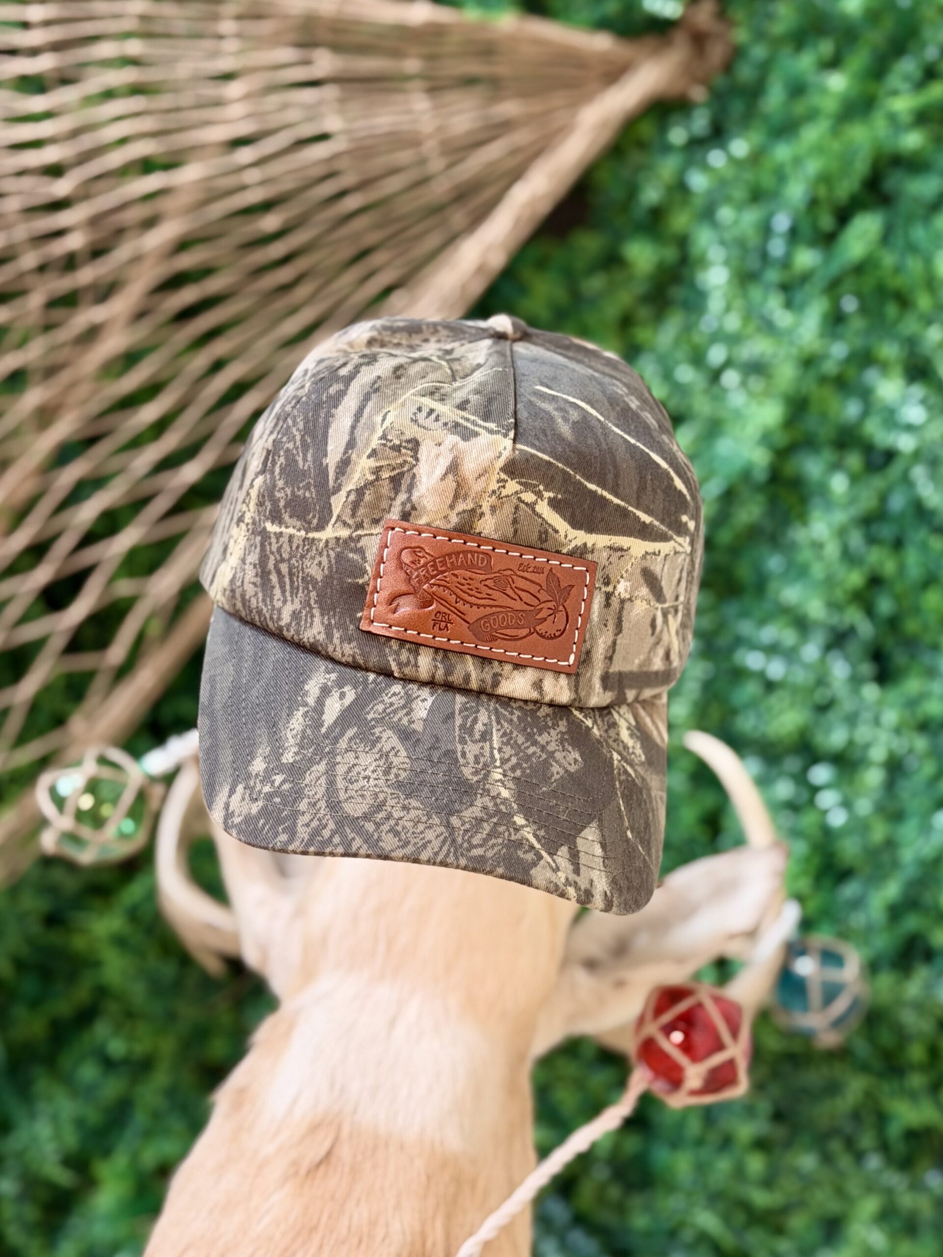 Camo 5 Panel Hat