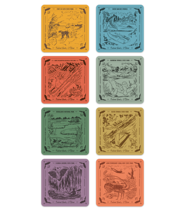 FL Parks Sticker Pack