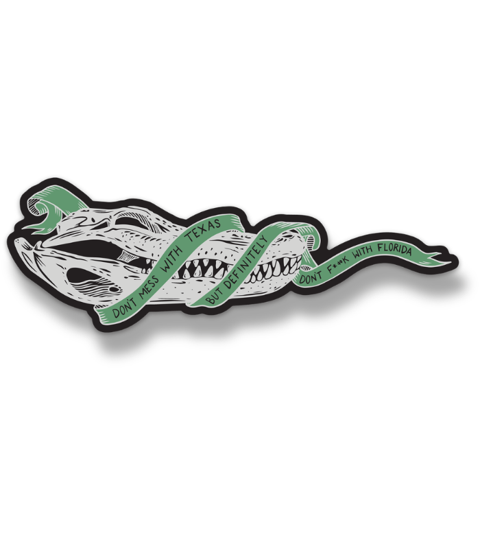Don't F With Florida Sticker