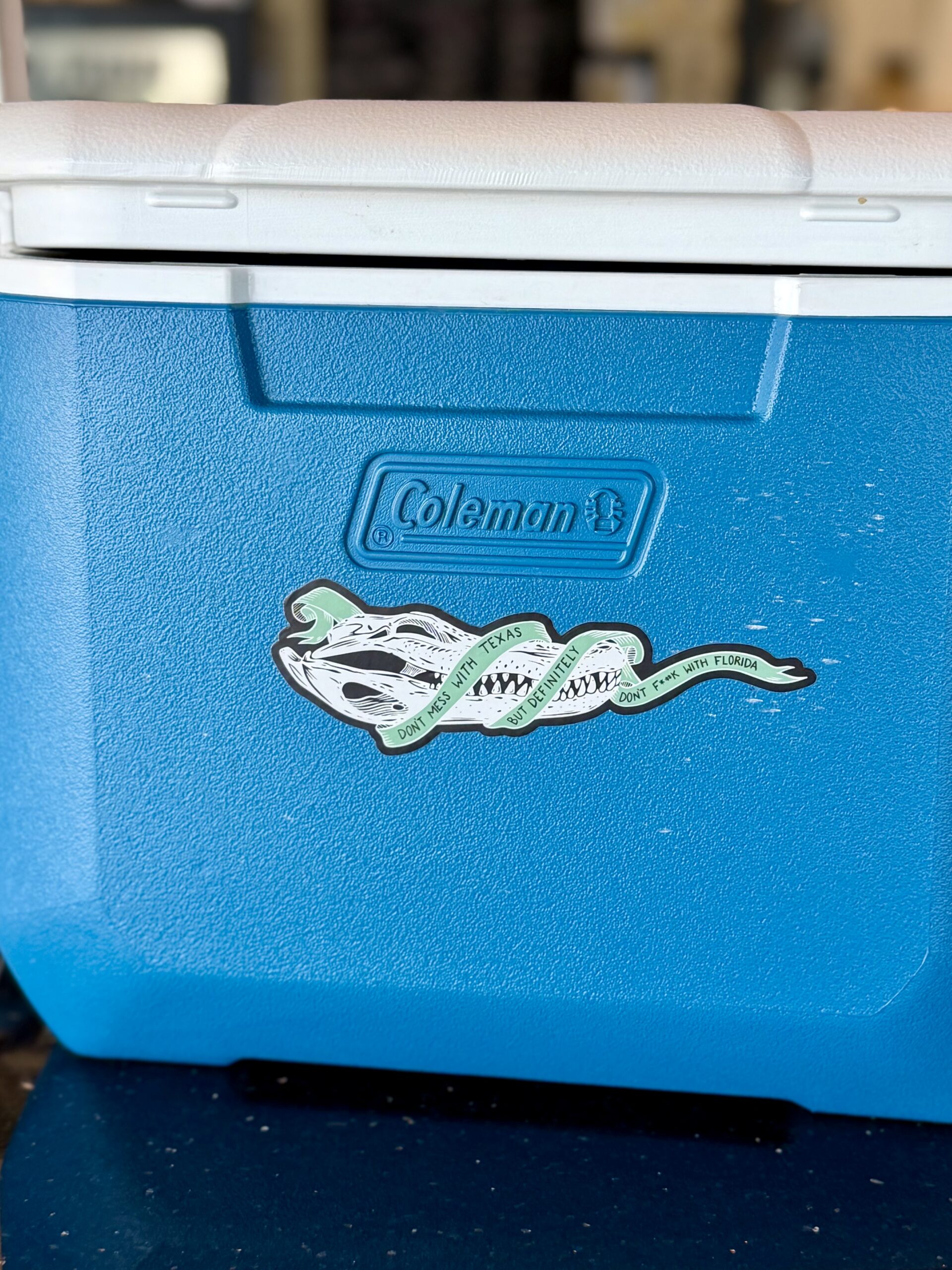 Don't F With Florida Sticker - Image 4