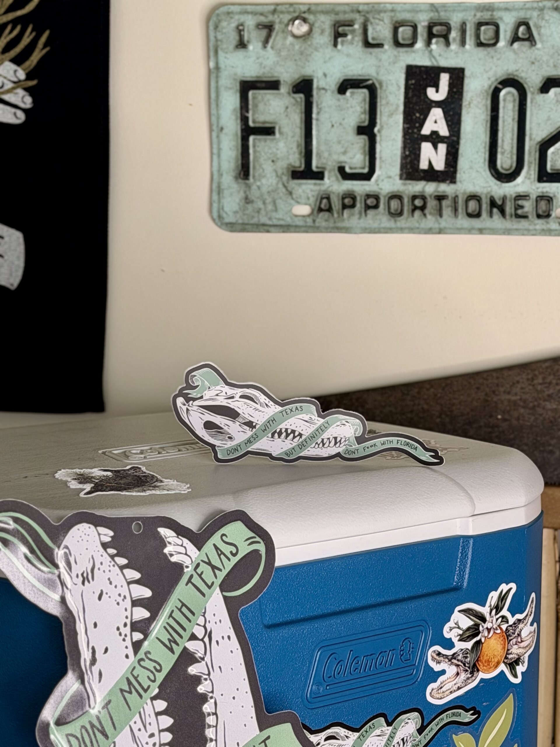 Don't F With Florida Sticker