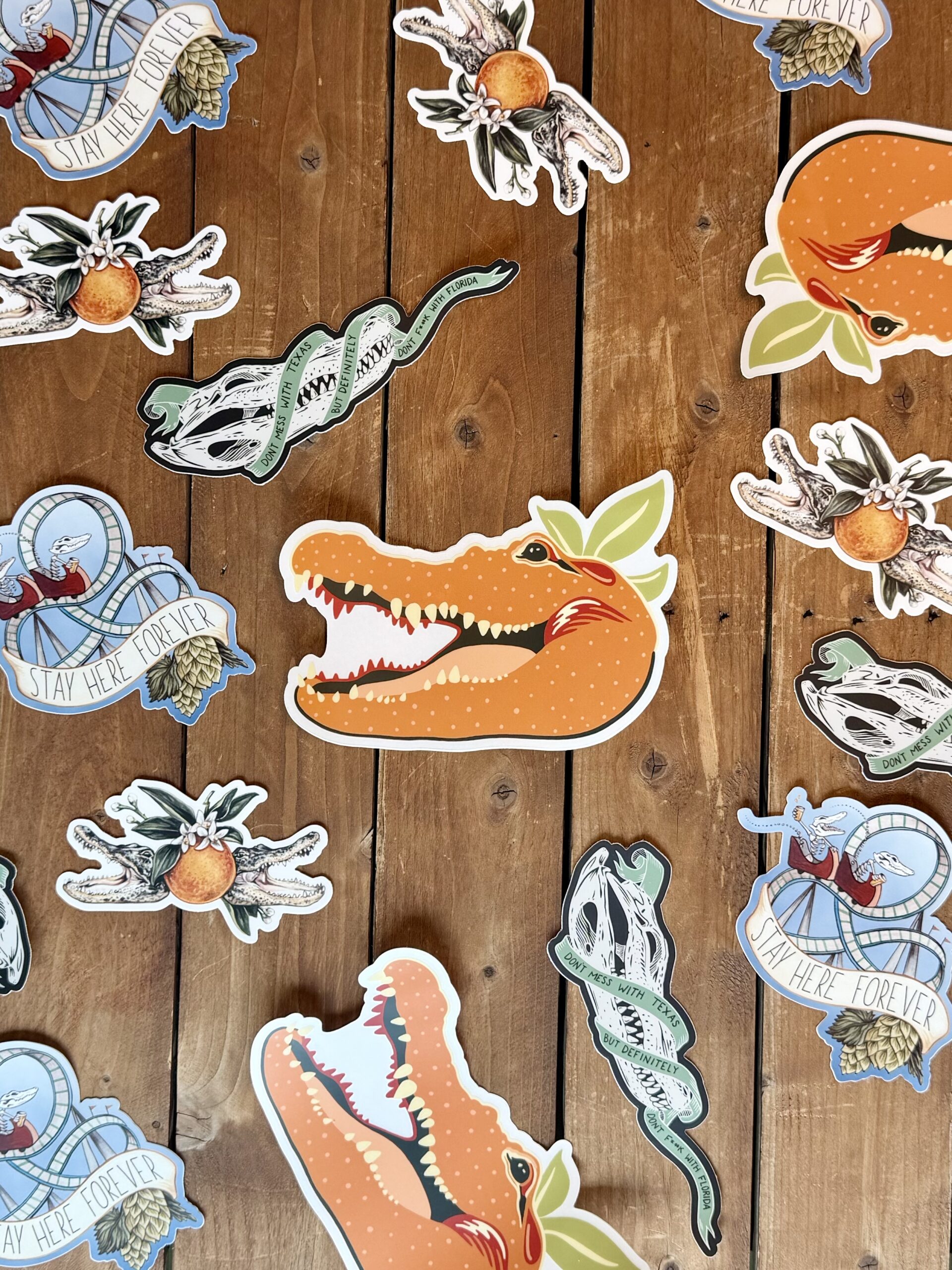 Throwback Summer Stickers