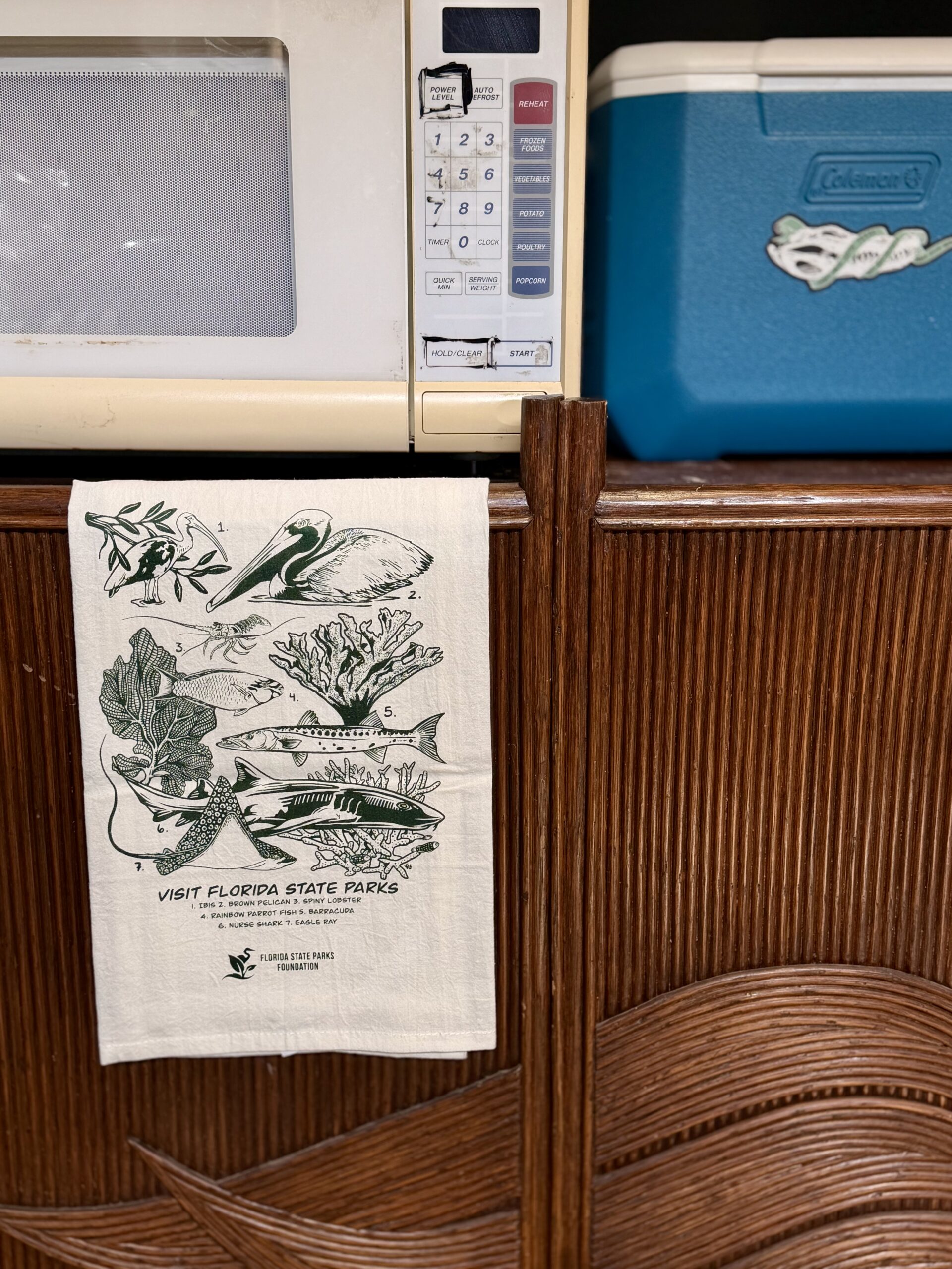 Visit FL State Parks Tea Towel - Image 2