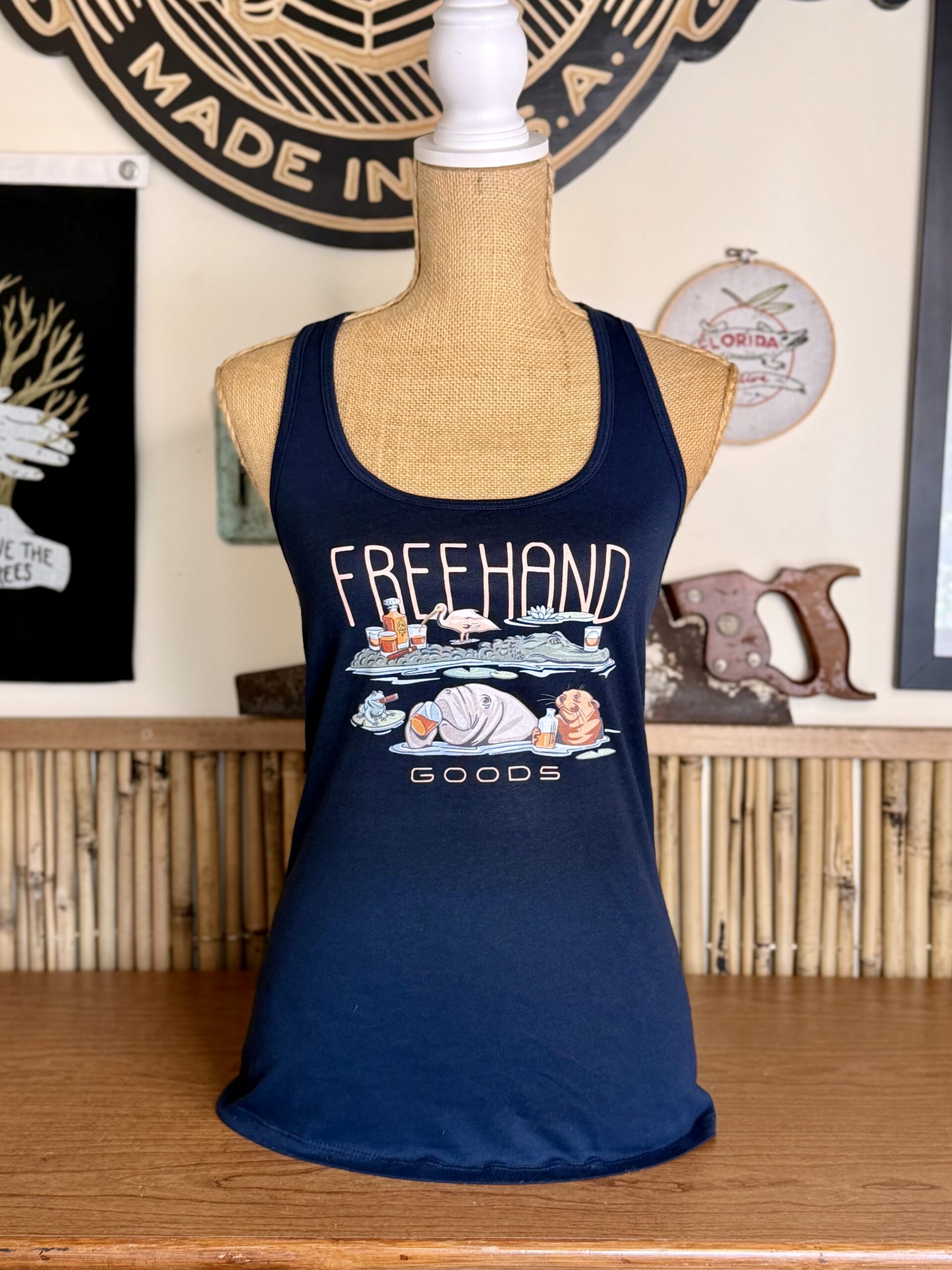 Whiskey River Racerback Tank