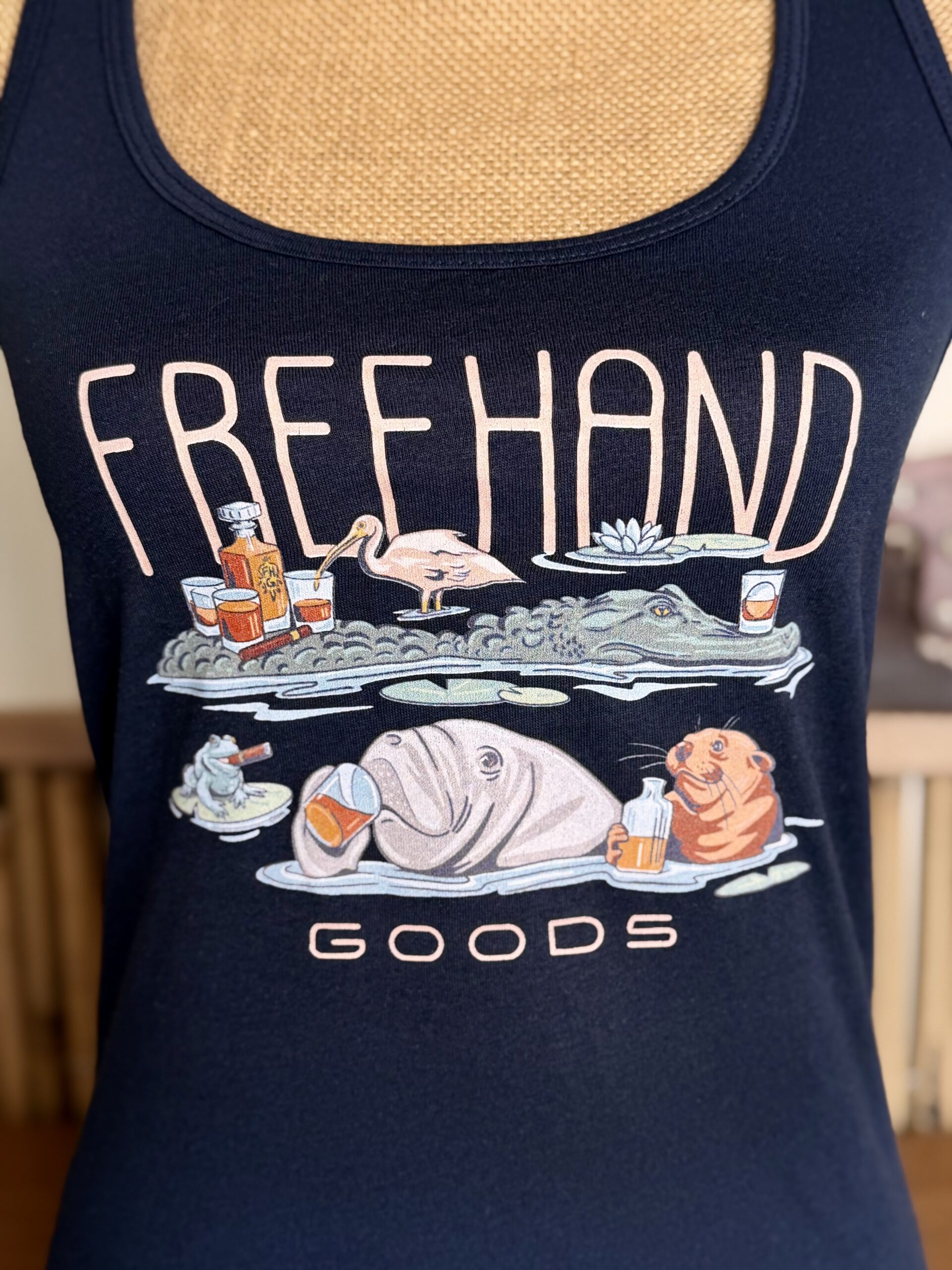 Whiskey River Racerback Tank