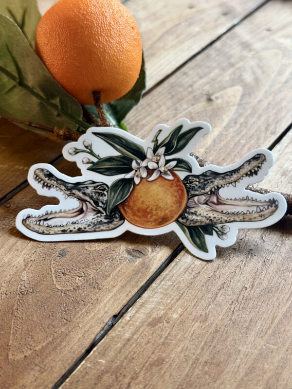 Orange Blossom Sticker