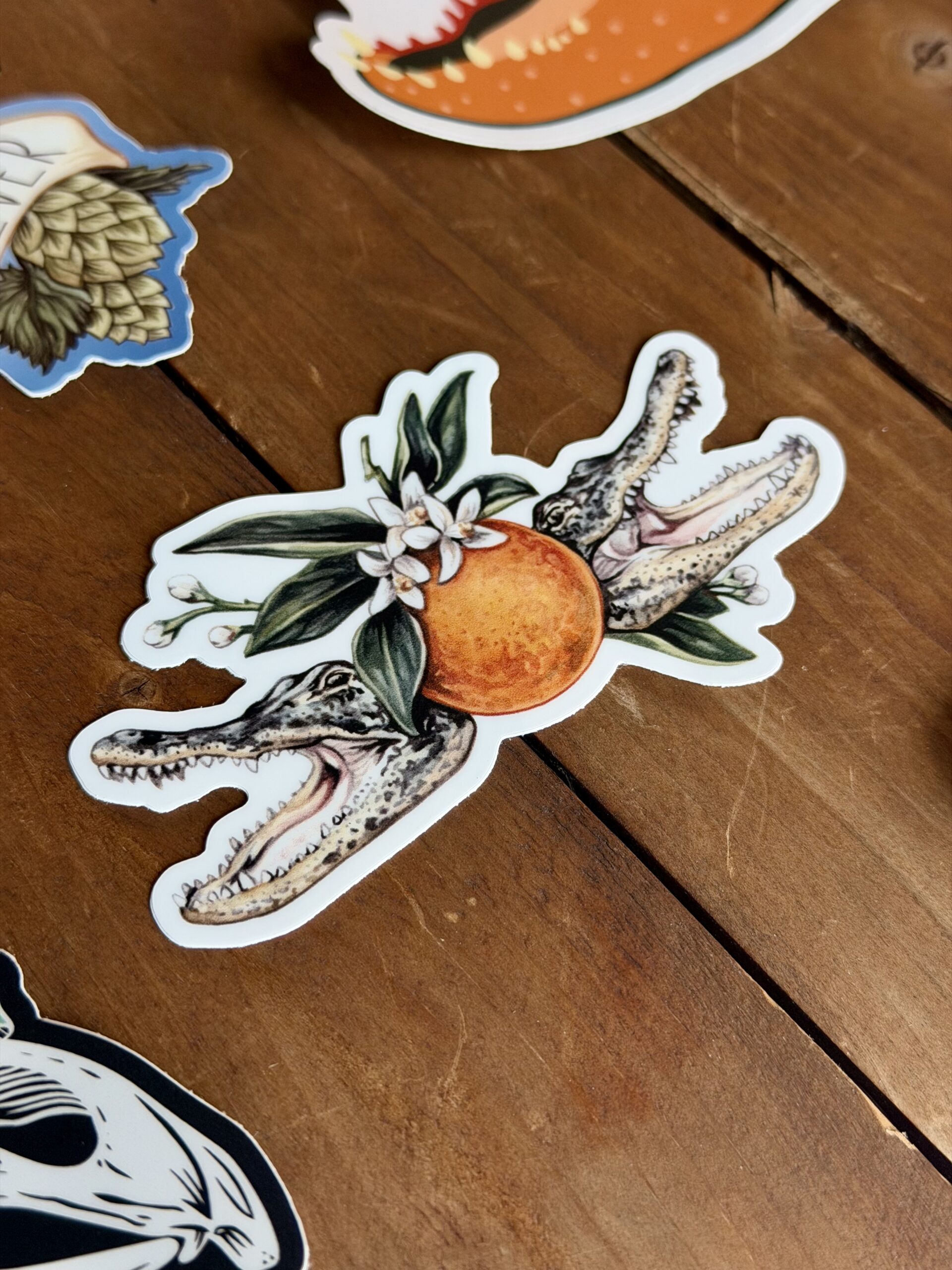 Orange Blossom Sticker - Image 5