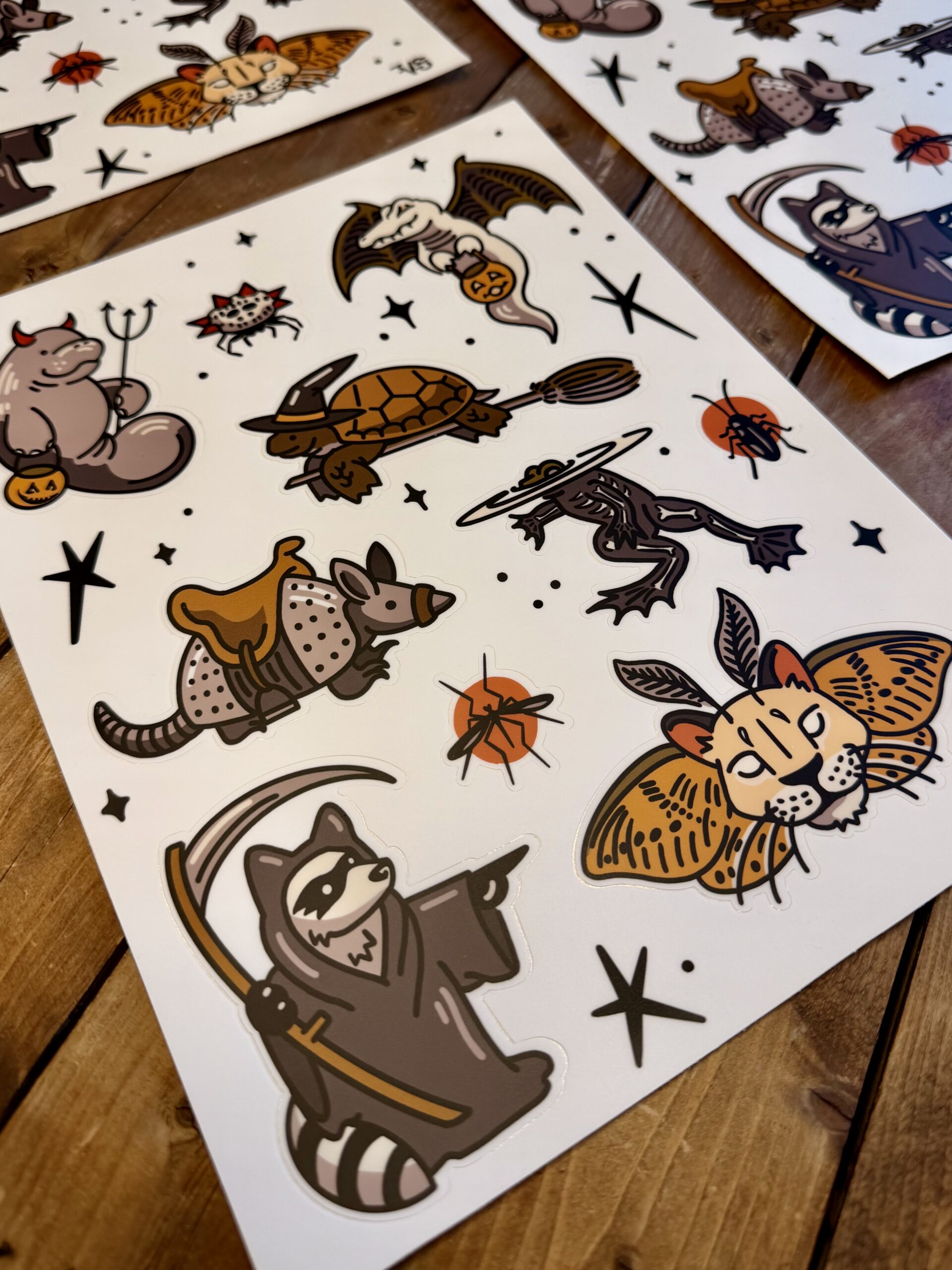 Costume Party Sticker Sheet