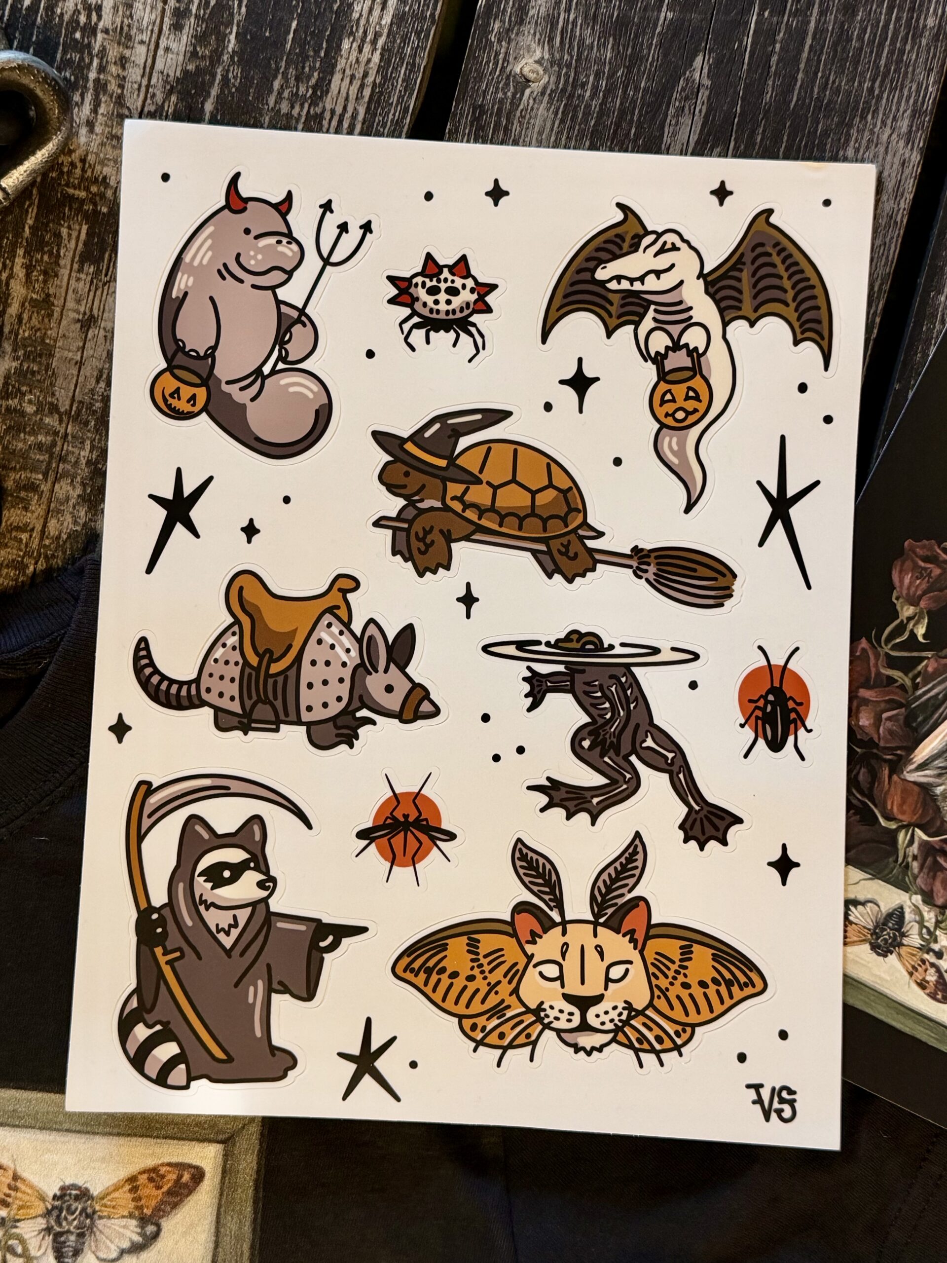 Costume Party Sticker Sheet