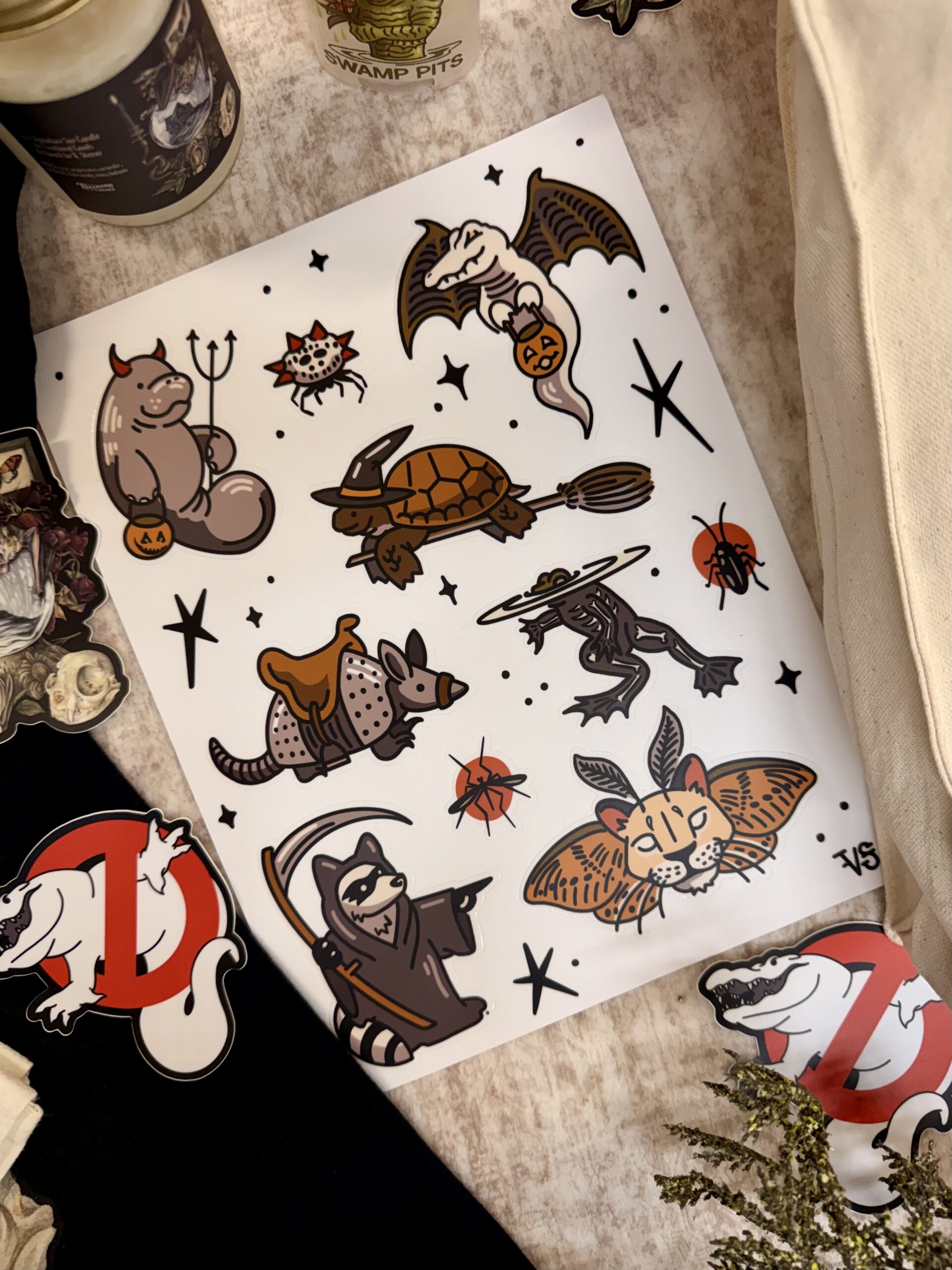 Costume Party Sticker Sheet
