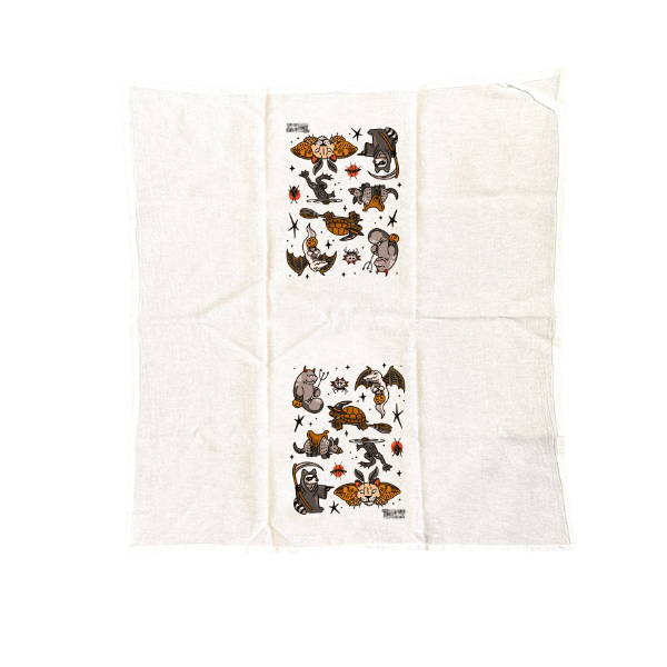 Costume Party Tea Towel