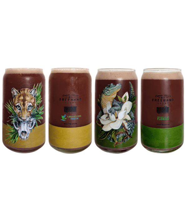 Freehand Pint Glass Set