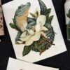 Magnolia Nest Art Print
